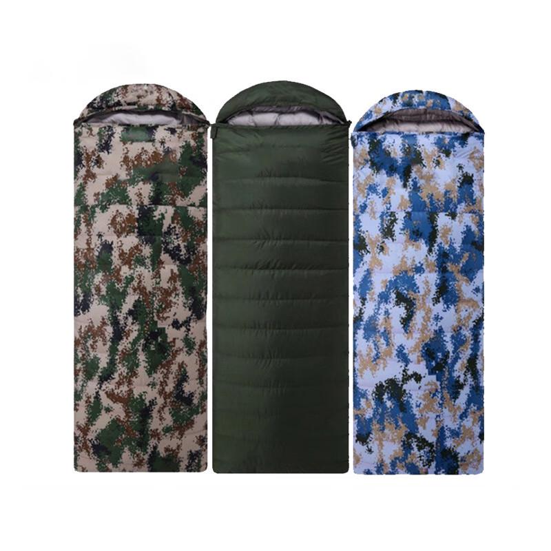 Adult Duck Down Four-Season Camping Sleeping Bag