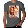 Vintage Retro Sun Tan Pinup Girl Tshirt Casual All Match Short Sleeve Tshirt