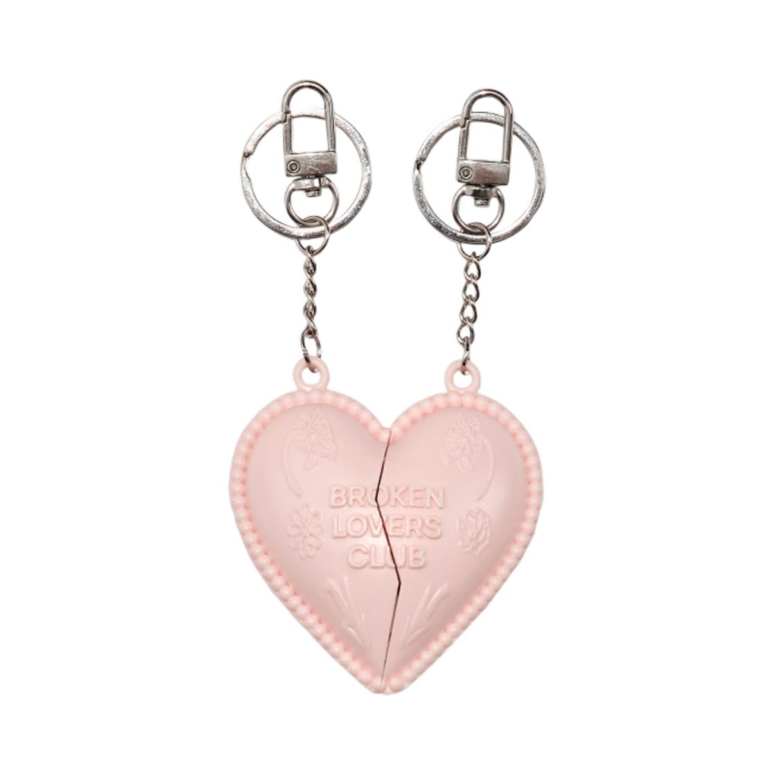 Glowny Broken Keyring Set Pink ONE SIZE