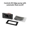 12V 24V Marine Automatic Shut off Device Bilge Pump Rocker Switch Auto/Manual Bilge Pump Switch Panel for Boat Yacht