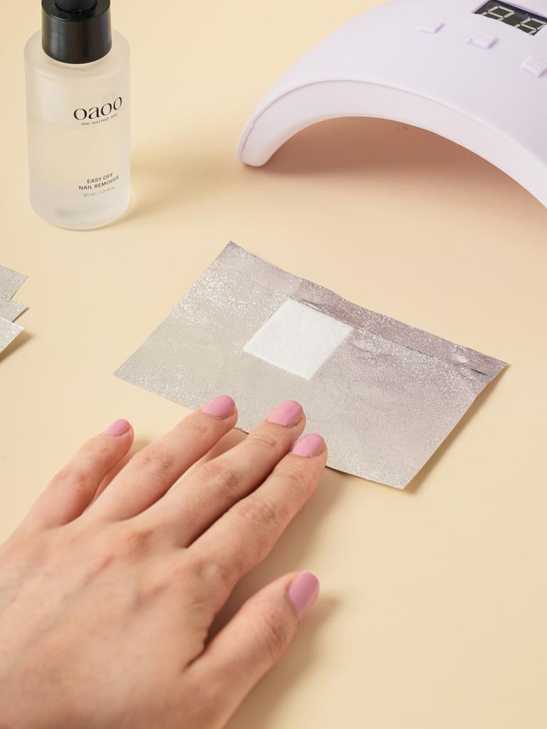 12-Pack Gel Nail Polish Soak-Off Remover Foil Wraps