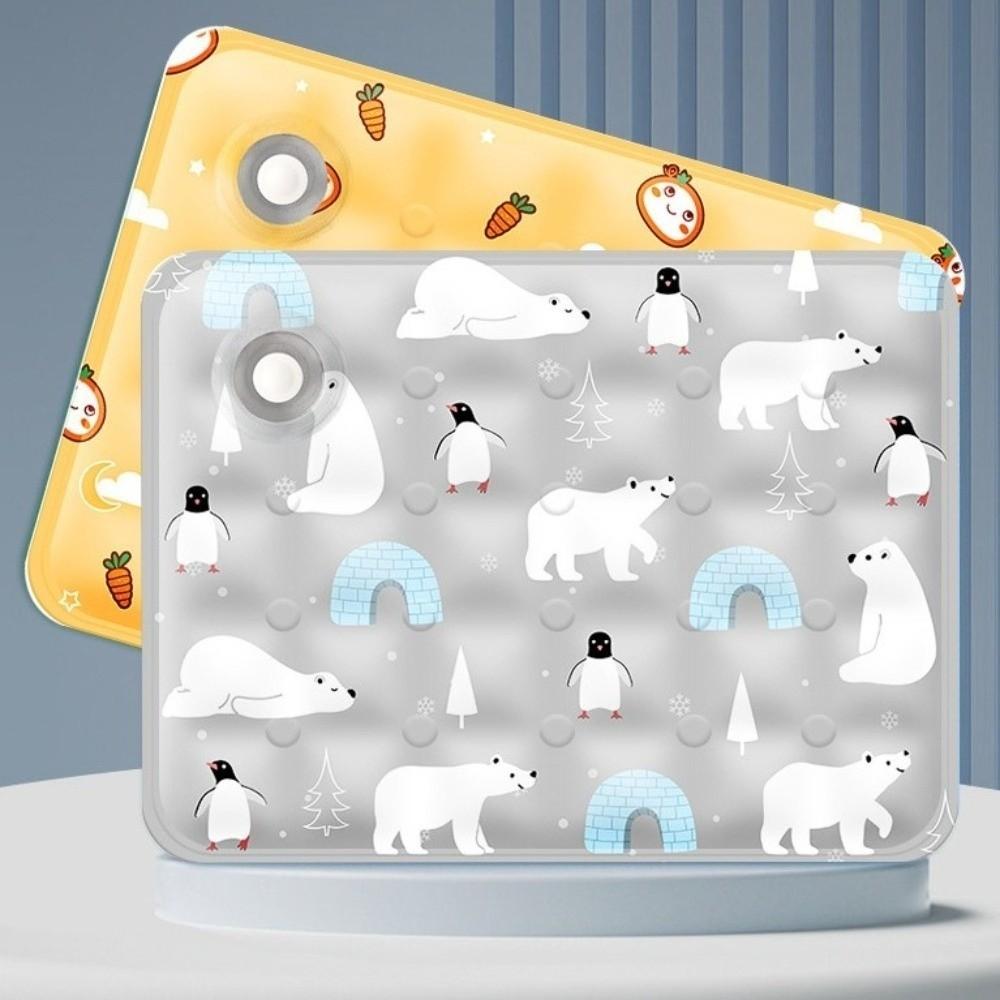 Non-Slip Pet Cooling Mat Anti Bite Pet Ice Cushion Floor Mat Cat Sleeping Pad for Small Dogs