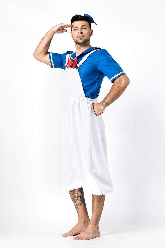 [MAKE CHEERFUL] Men's Character Cosplay Costume, Plus Size (XL)