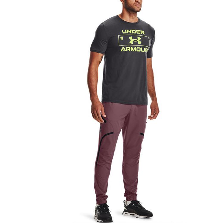 Under Armour Straight Fit Short Sleeved T Shirt Men's Gray 1361682-010