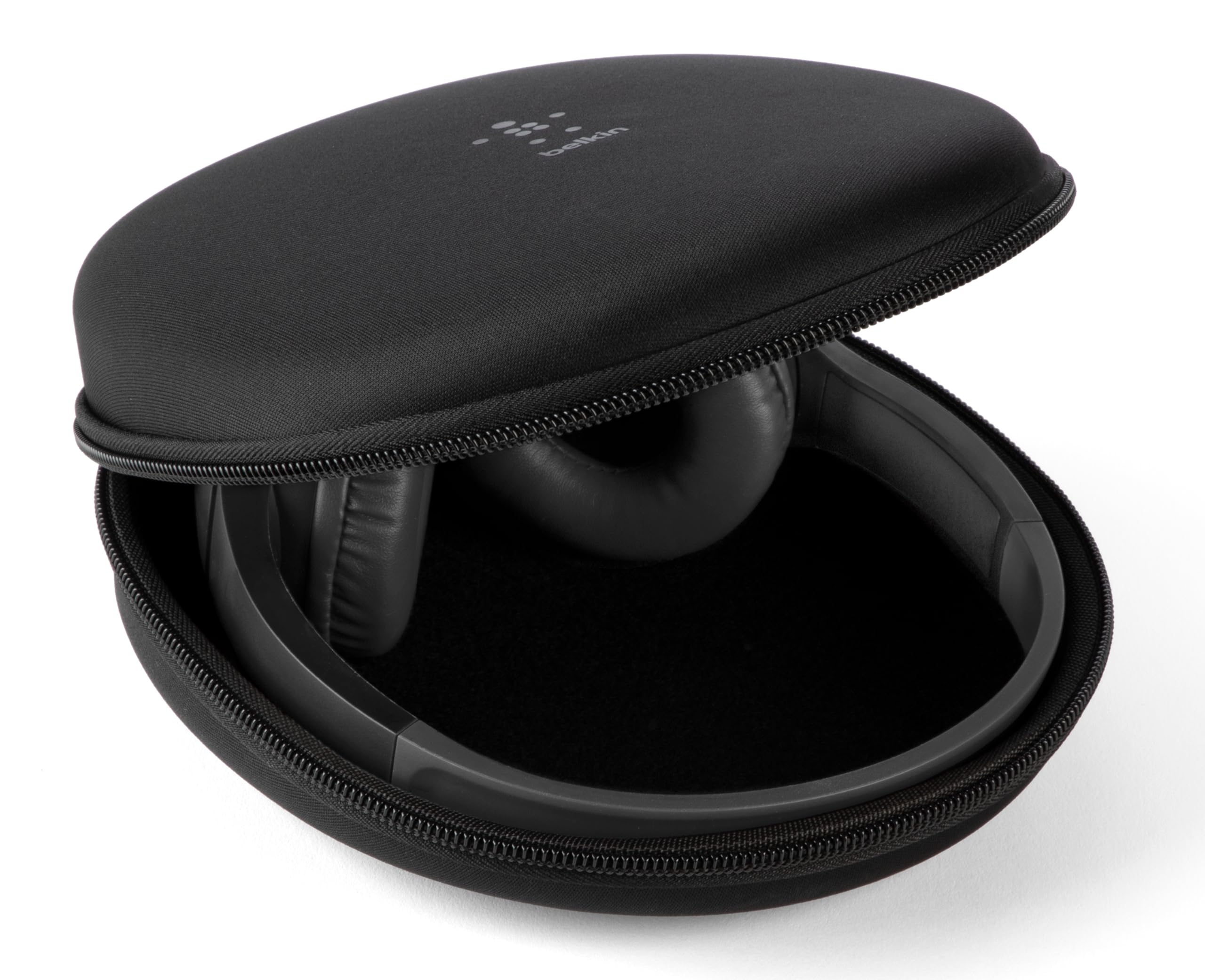 Belkin Kids Wireless Headphones AUD002 Travel Case Black 0909-00017