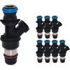 8PCS Fuel Injectors 25317628 For Delphi 01-07 Chevy Truck 4.8L 5.3L 6.0L 25320287 17113698 FJ10062