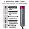 Haartrockner 5 in 1 Air Styler Keramik-Haartrocknerbürste Drehende Locken Sanfte Locken Wellen-Föhn Glätteisen