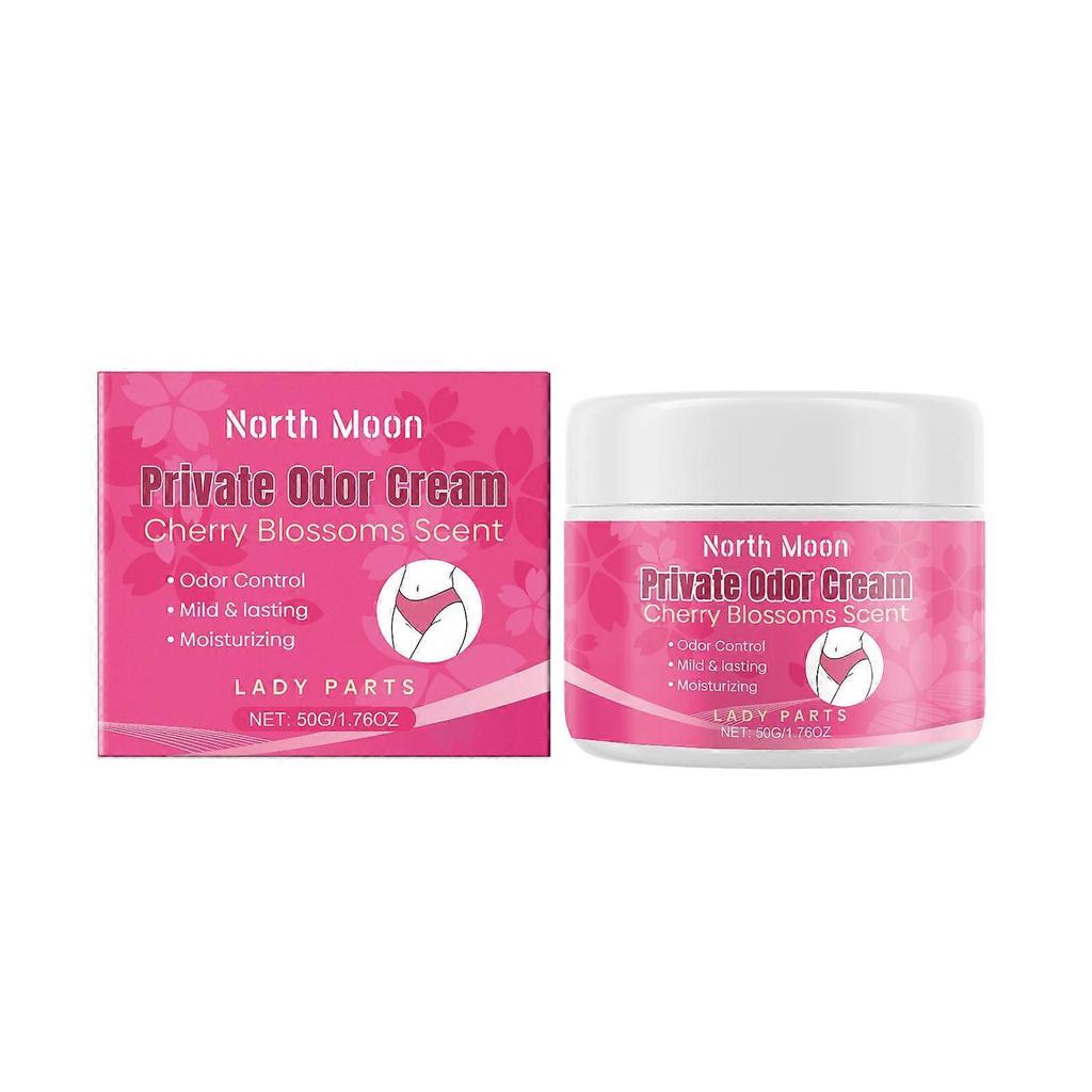 North Moon Women's Care Cream, Women's Daily Gentle Cleansing Body Skin Refreshing Moisturizing Cream