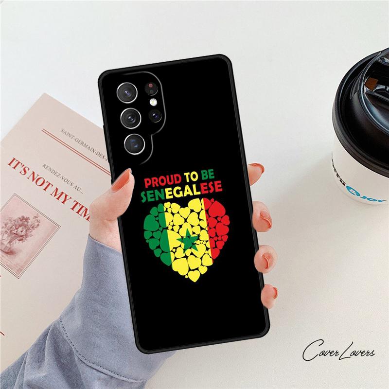 Senegal Flag phone case For Samsung Galaxy S24 S25 S23 S22 Ultra Note 10 20 Plus S20 S21 FE Cover