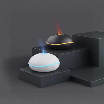 Aroma Diffuser Desktop Humidifier 7 Colors Flame Oil Diffuser