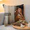 Cushion Cover  Linen  SkinFriendly Soft Decorative Case for Sofa Home Decor Singer OOlivia Dean Pillow Cover