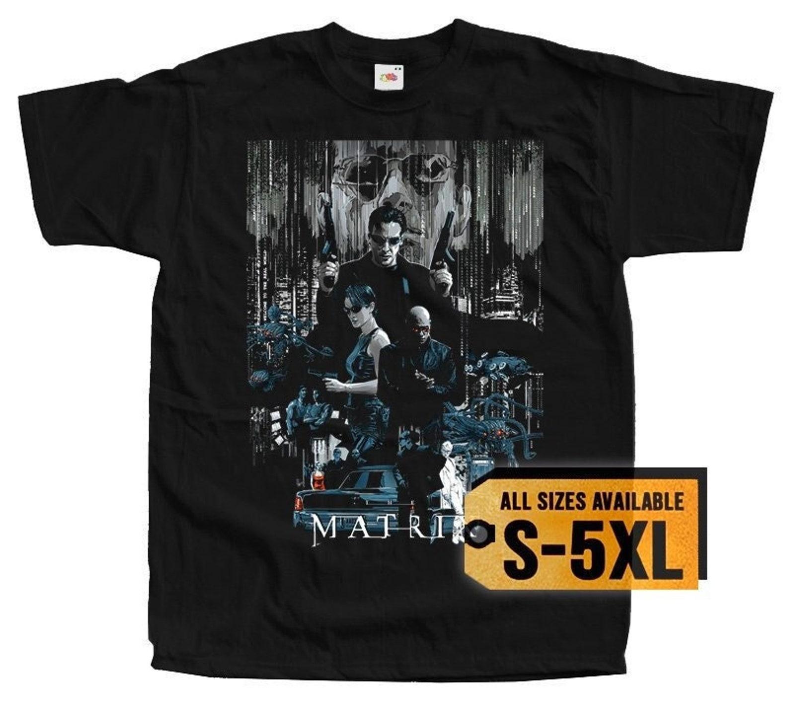 Matrix V1 Poster Men T-Shirt all sizes S-5XL L