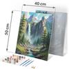 Picture For Painting By Numbers 40X50 Cm Massido Mountain Landscape