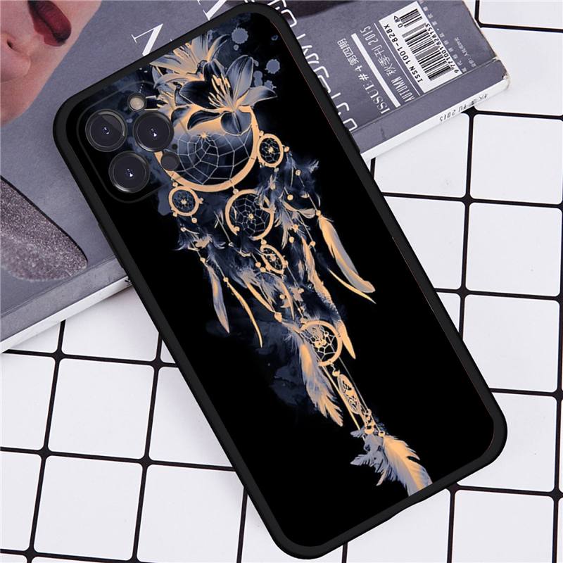 Dreamcatcher Phone Case For iPhone 14 11 12 13 Mini Pro Max 8 7 6 6S Plus X SE 2020 XR XS Funda Case