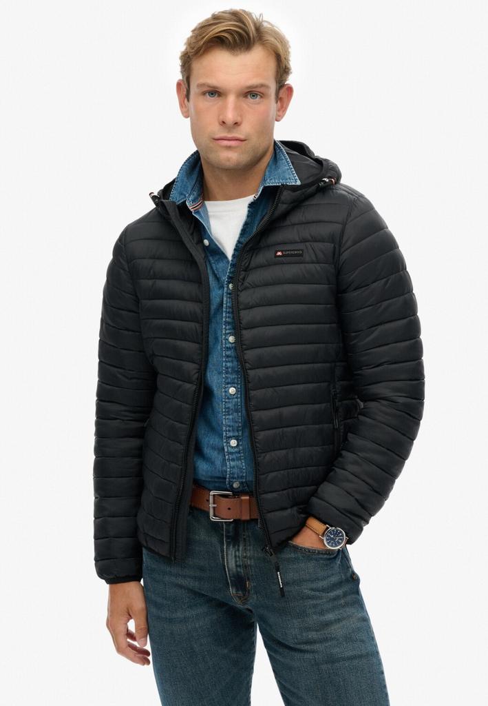 Зимняя куртка Superdry Hooded Fuji Lite Jacket jet black