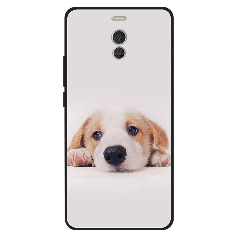 For Meizu M6 Note Case Silicone Cat Painted Soft Black Cover for Meizu M6Note M3 Note 8 Cover TPU Coque Protective Capa
