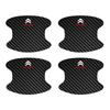4PCS Car Door Handle Bowl Scratch Protector Carbon Fiber Stickers For Citroen C1 C2 C3 C4 C5 C6 C8 C4L DS3 DS4 DS5 DS5LS DS6 PU8
