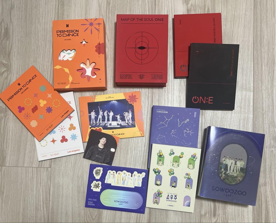 

[USED] Official BTS PTD MOS SOWOOZOO DVD memories bundle