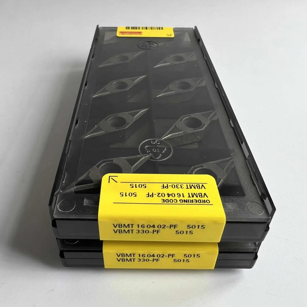 Original Sandvik / VBMT160402-PF 5015 /Carbide CNC Blade 10 PCS