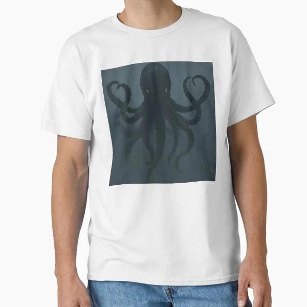 Kraken Anime Style Classic Tshirt Made In Usaaus Tshirt S2xl S