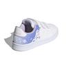 Adidas Neo Advantage Simple Versatile Comfortable Durable Low-Top Kids Skate Shoes Kids Sneaker White Purple FZ3222