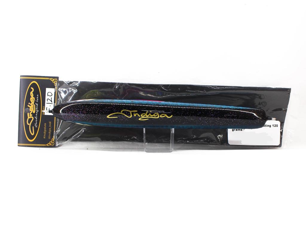 Indiga Stickbait Floating 120 grams Black Rainbow (2135)