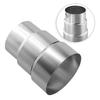 1pc Exhaust Pipe Adapter Stainless Steel Flue Exhaust Pipe Reducing Joint Chimney Adaptor Flue Liner Reducer Tubing Connector