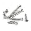 800pcs M2 Cross Drive Flat Head Self‑Tapping Screws Woodworking Fastener with Box