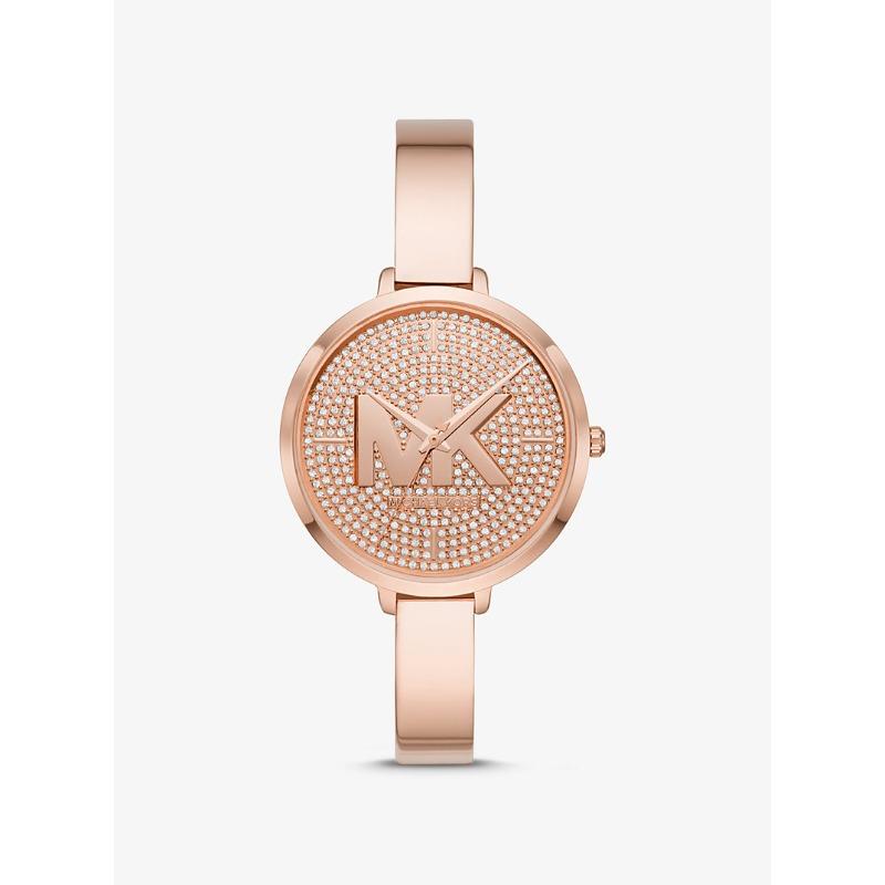 Michael Kors Charley Pavé Rose Gold-Tone Watch MK4433 розового золота