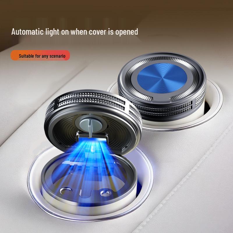 Compatible Ashtray with Cover & LED for Lynk & Co: 03, 09, 01, 06, 05, 02, and New Energy ZERO models.