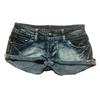 Y2K Retro British Style Flag Graphic Print Mini Shorts Harajuku Gyaru Denim Shorts Women Goth Slim Fit Hip Low Rise Short Pants