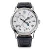 SUN&MOON Sun and Moon Automatic Watch Mechanical Automatic Domestic Manufacturer Warranty Classic RN-AK0005S Men's White Silver
