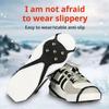 1 Pair 5 Studs Anti-Skid Ice Snow Camping Walking Shoes Winter Safety Boots Universal Professional Climbing Crampons