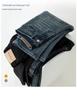 High-Waisted Slim Straight-Leg Jeans for Women, 2026 Spring/Autumn Trend, Floor-Length Cigarette Pants for Tall Figures.