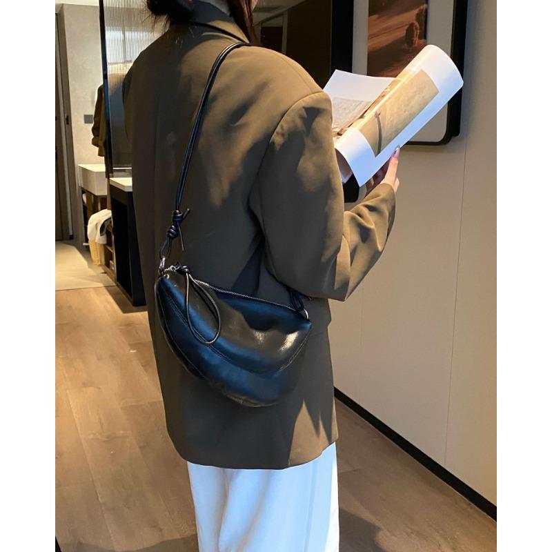 

Shoulder Women s Leather Bag Change Purse чорний