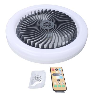 Ceiling Fan with Light Remote Aroma 3 Wind Speed 3 Color Light Dimmable Rotating Removable Head LED