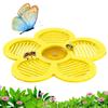Non-Slip Bee Watering Station Anti-Drop Design Butterfly Drinking Tray  Outdoor Garden
