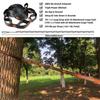 Solid Color Parachute Hammock with Hammock Straps and Black Carabiner Camping Survival Travel Double Person Outdoor Furniture
