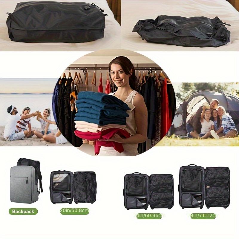1/2Pcs Large Capacity Vacuum Compression Travel Storage Bag Clothing Waterproof And Dustproof Air Bag Storage Compression Bag