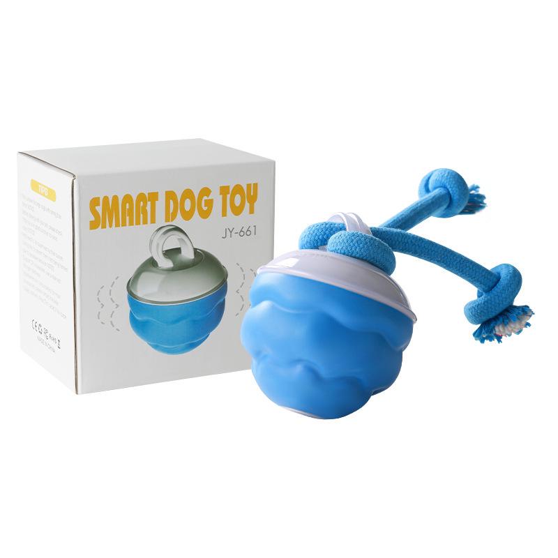 Rechargeable Smart Rolling Dog Toy: Automatic Sounding Teasing Ball for Boredom Relief