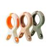 5Pcs Strong Grip Large Size Clothes Clips Plastic Anti-slip Clothes Pegs Windproof Thickened Laundry Clips Balcony