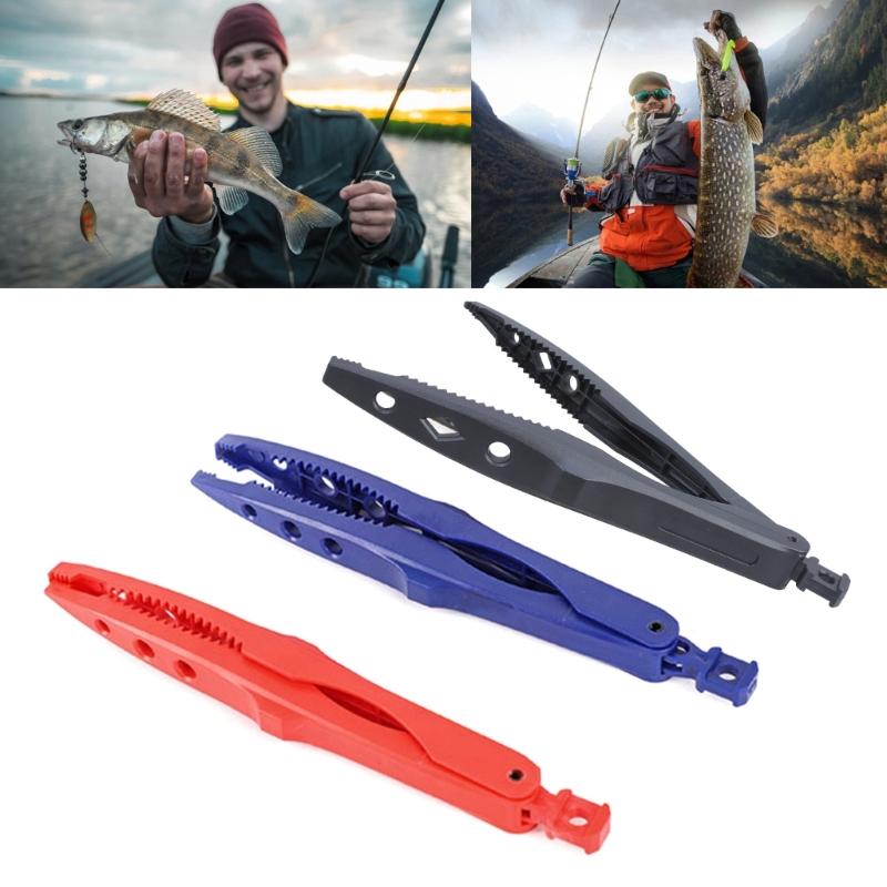 Fishing Fish Clip Hand Controllers Tackle Tool Fishing Body Grip Clamp Fishing Tongs Portable Fish Catching Clip