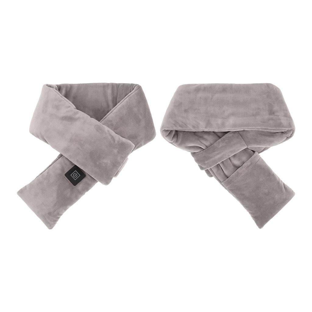 Neck Heating Pad Electric Heating Carbon Fiber Double Sided Gold Mink Heated Neck Wrap for Neck Protector