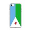 Phone Case – Flag of Djibouti – Compatible iPhone 6S – Soft Case – Resistant and Shockproof - Silicone - Pixelforma