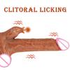 Realistic Vibrator Thrusting Dildo Licking Clitoris Stimulator Suction Cup Remote Control Cock Telescopic Sex Toy For Women