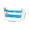 Dollhouse Bunk Bed Doll Set Miniature Pretend Play Toy for Kids