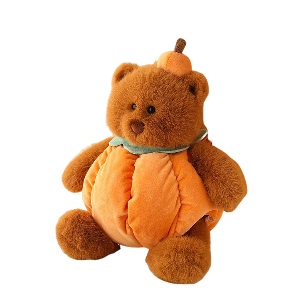 Elephant Orange Bear Strawberry Plush Cute Baby Soothes Plush Doll Sitting Position