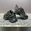 Dad shoes spring and summer new breathable sneakers platform-soled retro thin net shoes trendy shoes dl