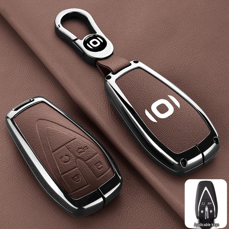 Kompatible Changan Qiyuan Q05/A07 Schlüsseltasche: Neues Modell Metallgehäusehalter