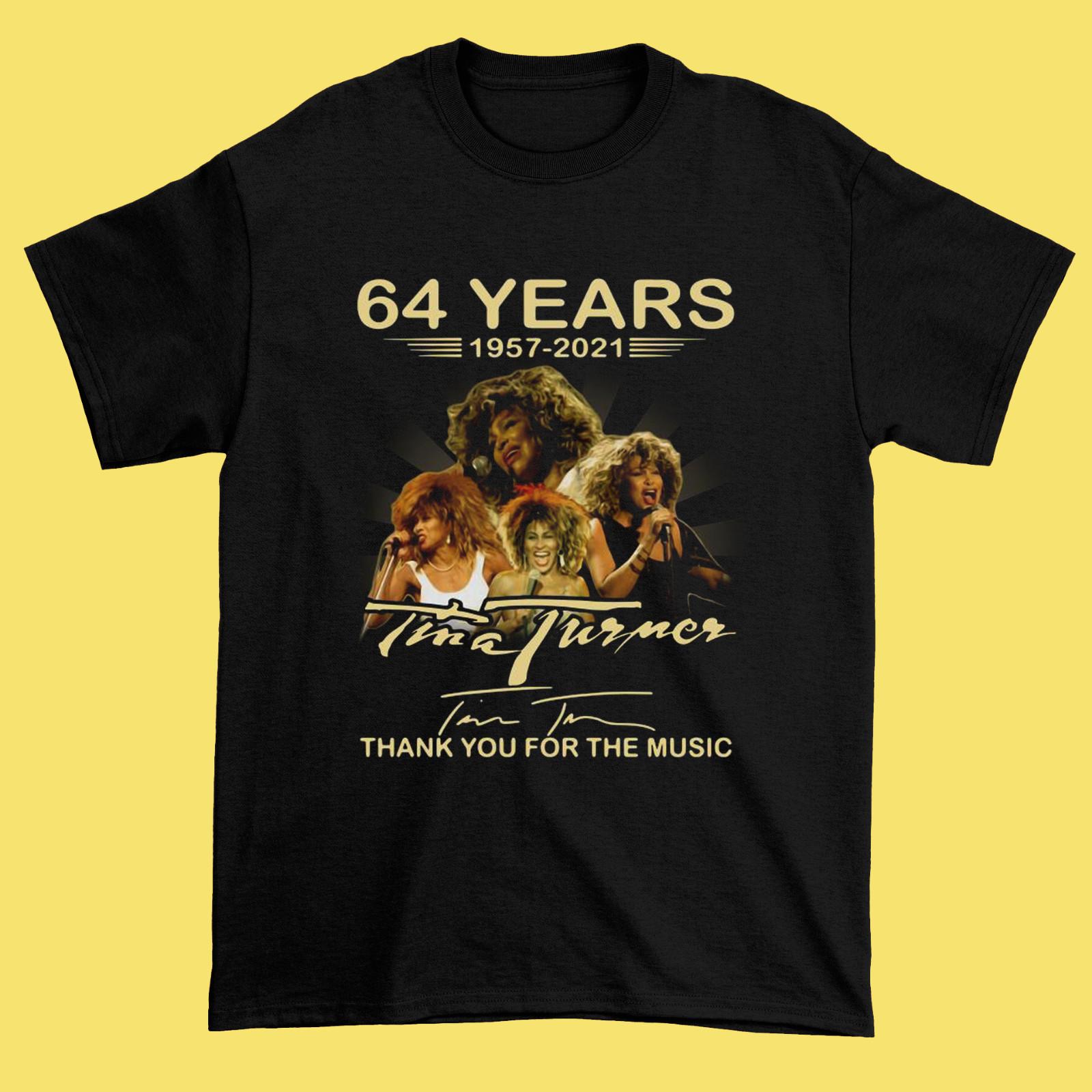 64 Years 1957-2021 Tina Turner Signature Thank You For The Memories A302 S